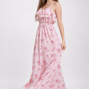 Blush Garden Maxi Dress Jovera Joyce