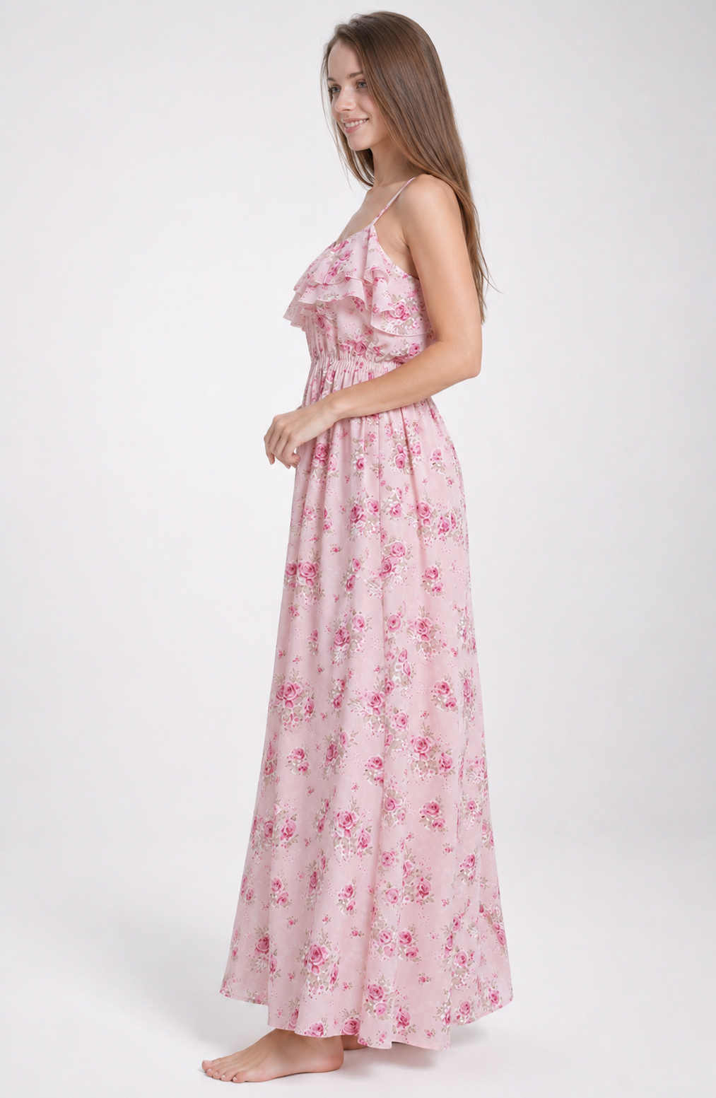 Blush Garden Maxi Dress Jovera Joyce