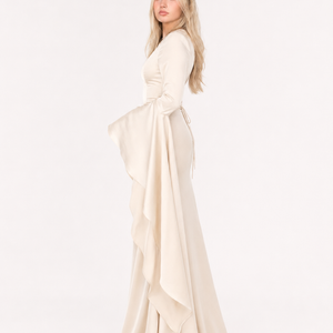 Dubai Celestine Cape Gown Jovera Joyce