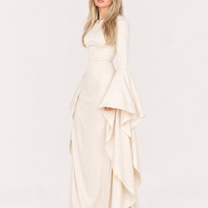 Dubai Celestine Cape Gown Jovera Joyce
