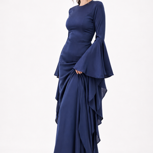 Dubai Celestine Cape Gown Jovera Joyce