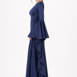 Dubai Celestine Cape Gown Jovera Joyce