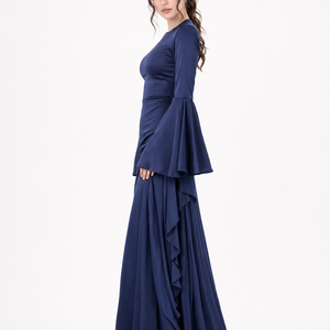 Dubai Celestine Cape Gown Jovera Joyce