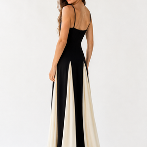 Noir Elysee Contrast Gown Jovera Joyce