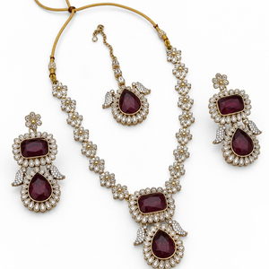 Joyce Mehrunisa Kundan Pearl Bridal Jewellery Set Jovera Joyce