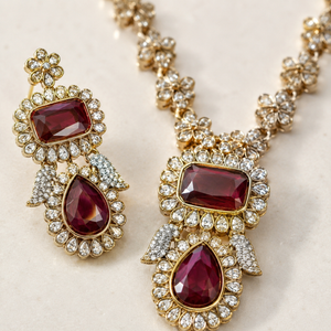 Joyce Mehrunisa Kundan Pearl Bridal Jewellery Set Jovera Joyce