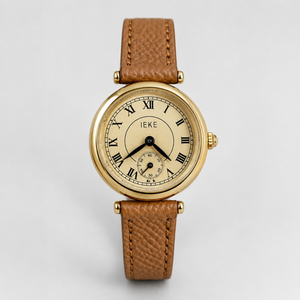 Classic Roman Numeral Leather Strap Luxury Watch Jovera Joyce