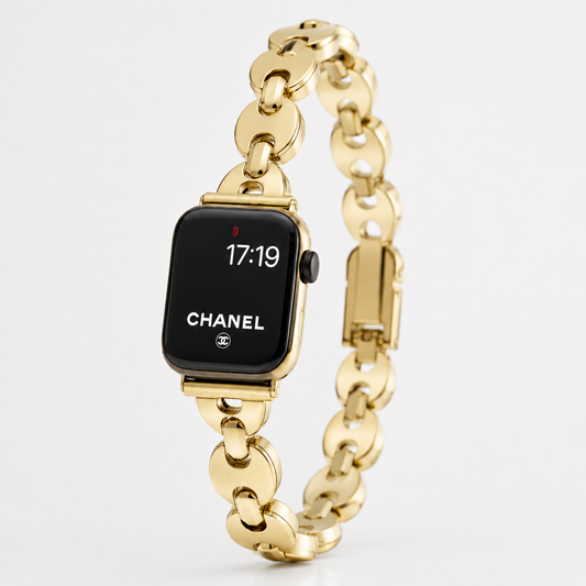 Luxury Sculpted Link Bracelet Strap for Smartwatch Jovera Joyce