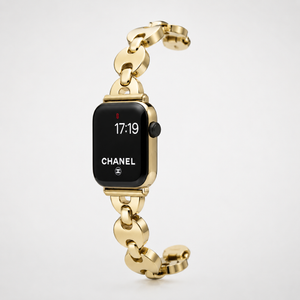 Luxury Sculpted Link Bracelet Strap for Smartwatch Jovera Joyce