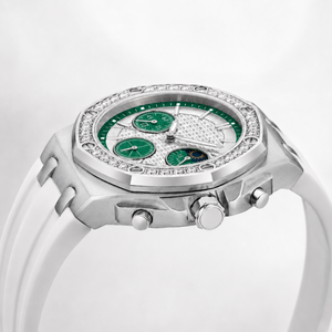Luxury Crystal Bezel Multi-Dial  Women's Wristwatch Jovera Joyce
