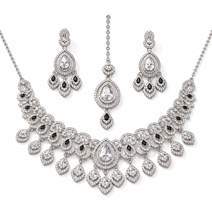 The Noire Lumière Teardrop Parure by Jovera Joyce Jovera Joyce