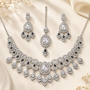 The Noire Lumière Teardrop Parure by Jovera Joyce Jovera Joyce