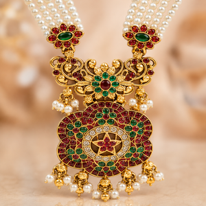 The Padmavati Temple Pearl Mala by Jovera Joyce Jovera Joyce