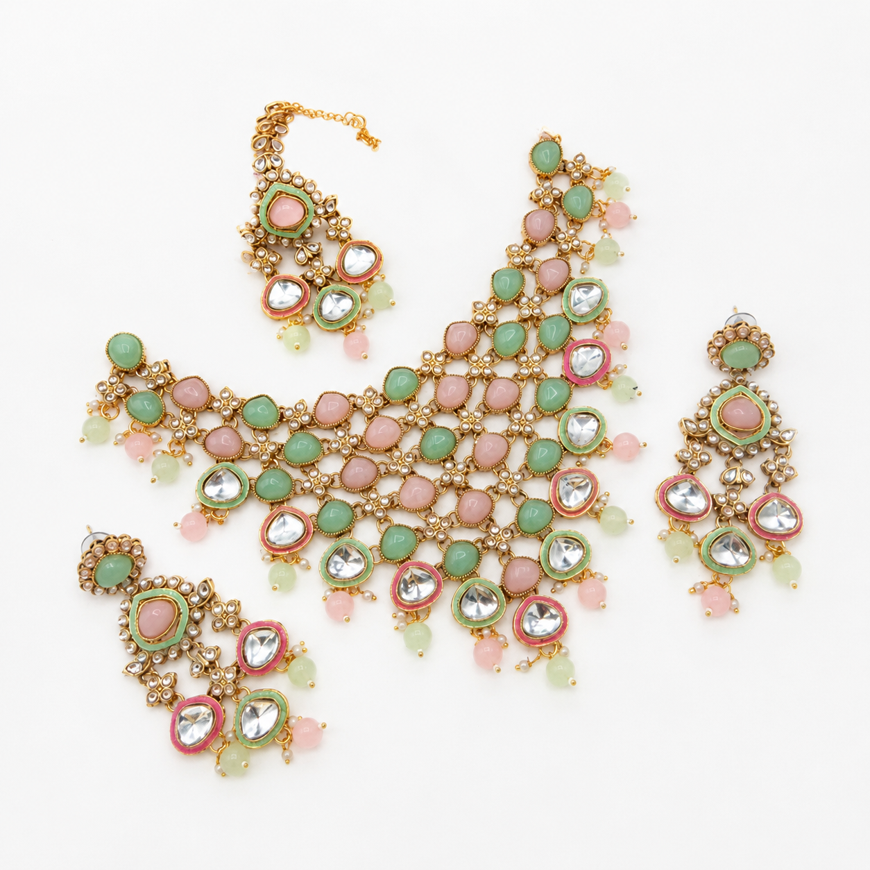 The Navrani Cascade Choker Collection by Jovera Joyce Jovera Joyce