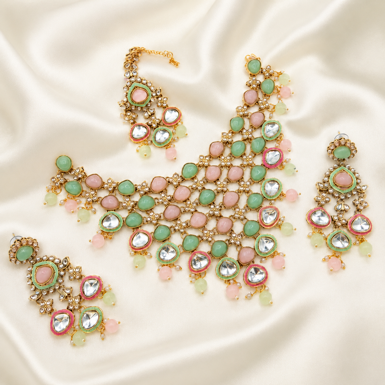 The Navrani Cascade Choker Collection by Jovera Joyce Jovera Joyce