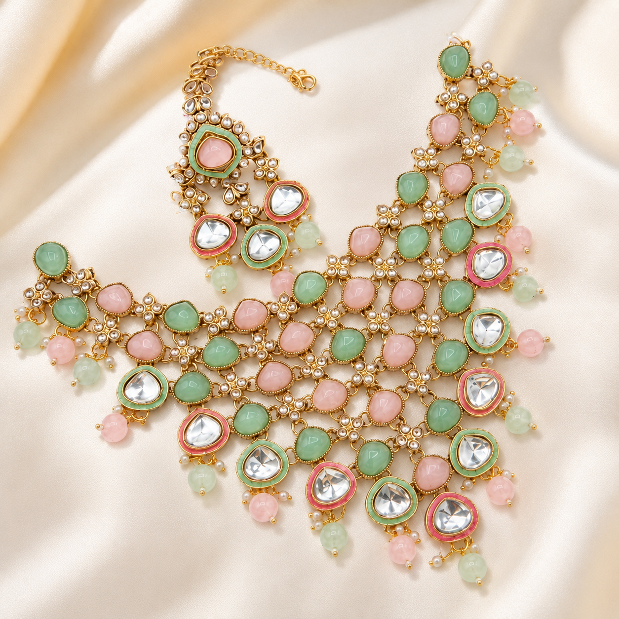 The Navrani Cascade Choker Collection by Jovera Joyce Jovera Joyce