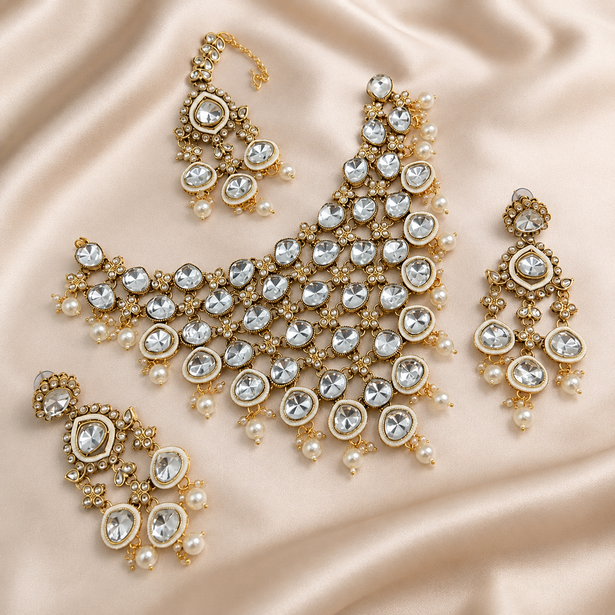 The Navrani Cascade Choker Collection by Jovera Joyce Jovera Joyce