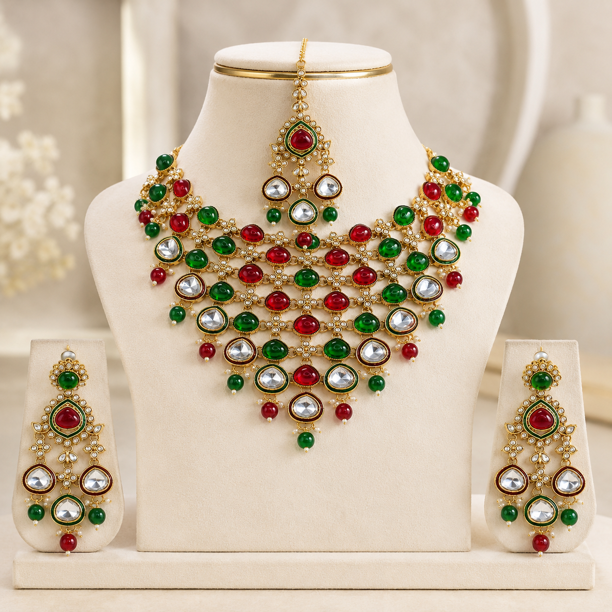 The Navrani Cascade Choker Collection by Jovera Joyce Jovera Joyce