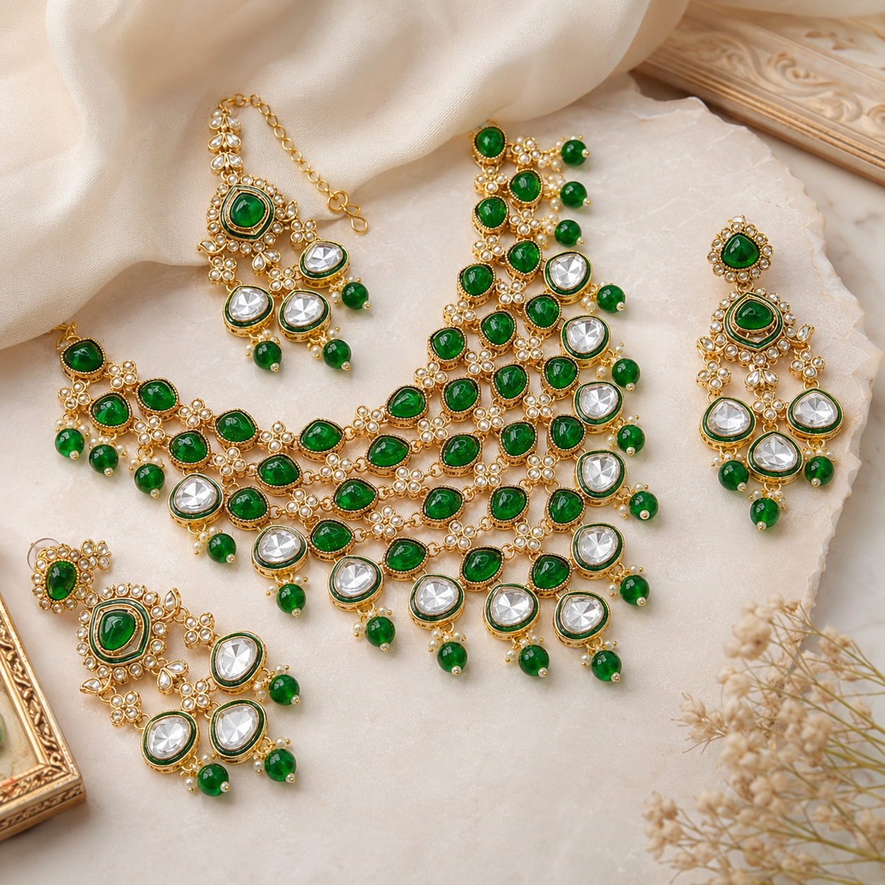 The Navrani Cascade Choker Collection by Jovera Joyce Jovera Joyce