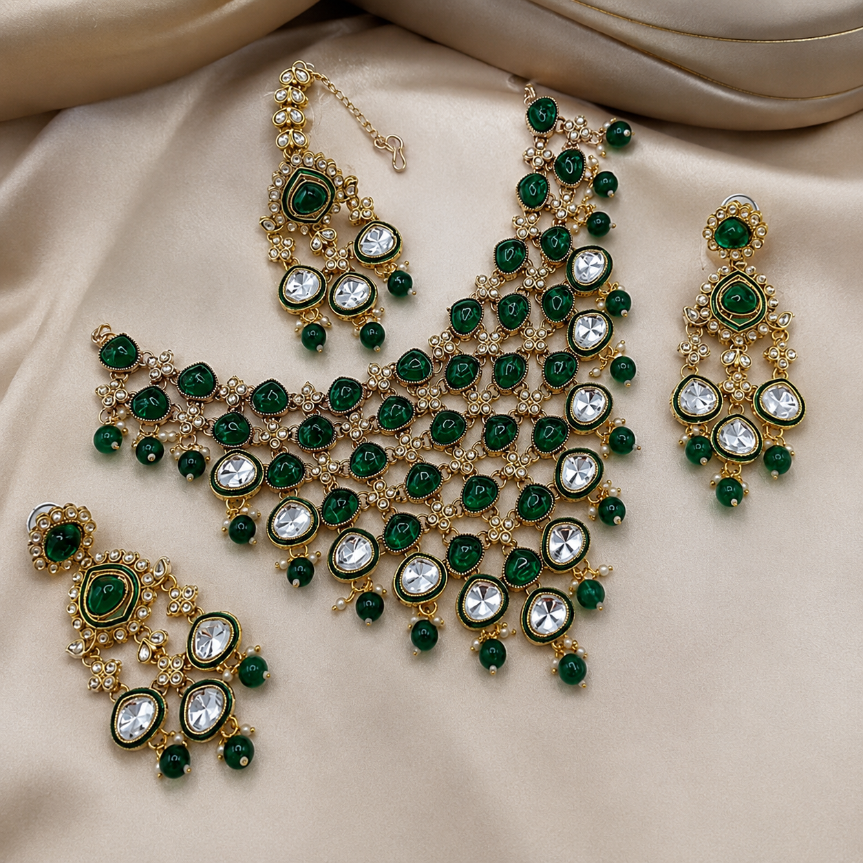 The Navrani Cascade Choker Collection by Jovera Joyce Jovera Joyce