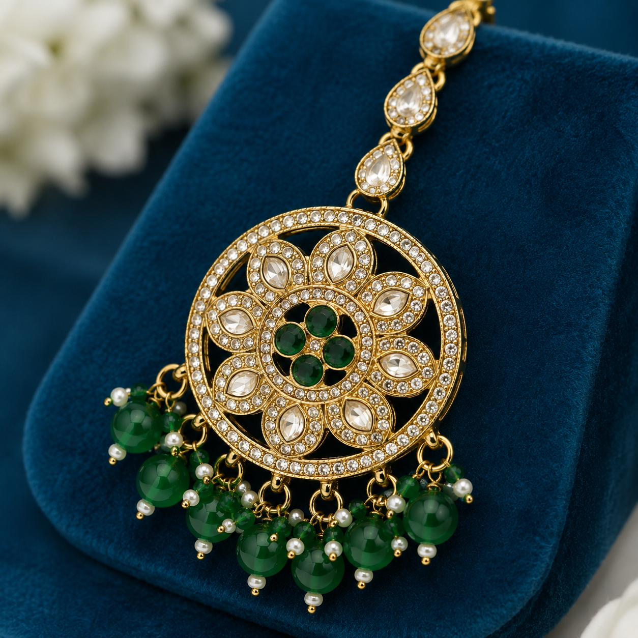 The Celestielle Gold-Plated Shadow Choker Parure by Jovera Joyce Jovera Joyce
