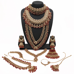 The Zareen Étoile Gold-Plated Bridal Parure by Jovera Joyce Jovera Joyce