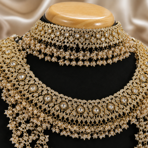 The Zareen Étoile Gold-Plated Bridal Parure by Jovera Joyce Jovera Joyce