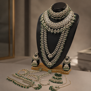 The Zareen Étoile Gold-Plated Bridal Parure by Jovera Joyce Jovera Joyce