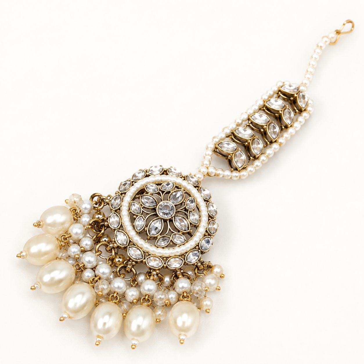 The Noor Celestia Zircon Gold-Plated Bridal Parure by Jovera Joyce Jovera Joyce