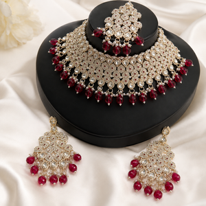The Rubelle Éclat Gold-Plated Bridal Parure by Jovera Joyce Jovera Joyce