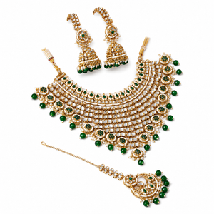 The Verdelle Noor Gold-Plated Heritage Parure by Jovera Joyce Jovera Joyce