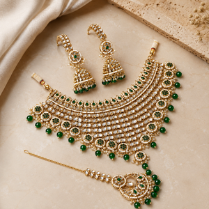 The Verdelle Noor Gold-Plated Heritage Parure by Jovera Joyce Jovera Joyce