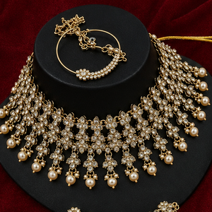 The Éclat Royale Gold-Plated Bridal Parure by Jovera Joyce Jovera Joyce