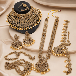 Jovera Joyce Étoile Royale Gold-Plated Zircon Bridal Parure Jovera Joyce