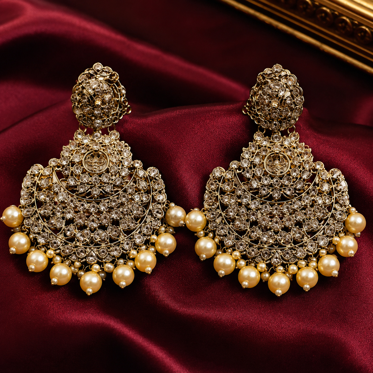 Jovera Joyce Étoile Royale Gold-Plated Zircon Bridal Parure Jovera Joyce