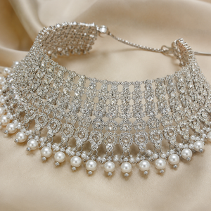The Élodie Argent Bridal Parure by Jovera Joyce Jovera Joyce