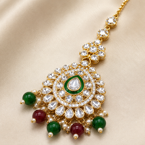 Jovera Joyce Verdant Rouge Gold-Plated Zircon Necklace Set Jovera Joyce