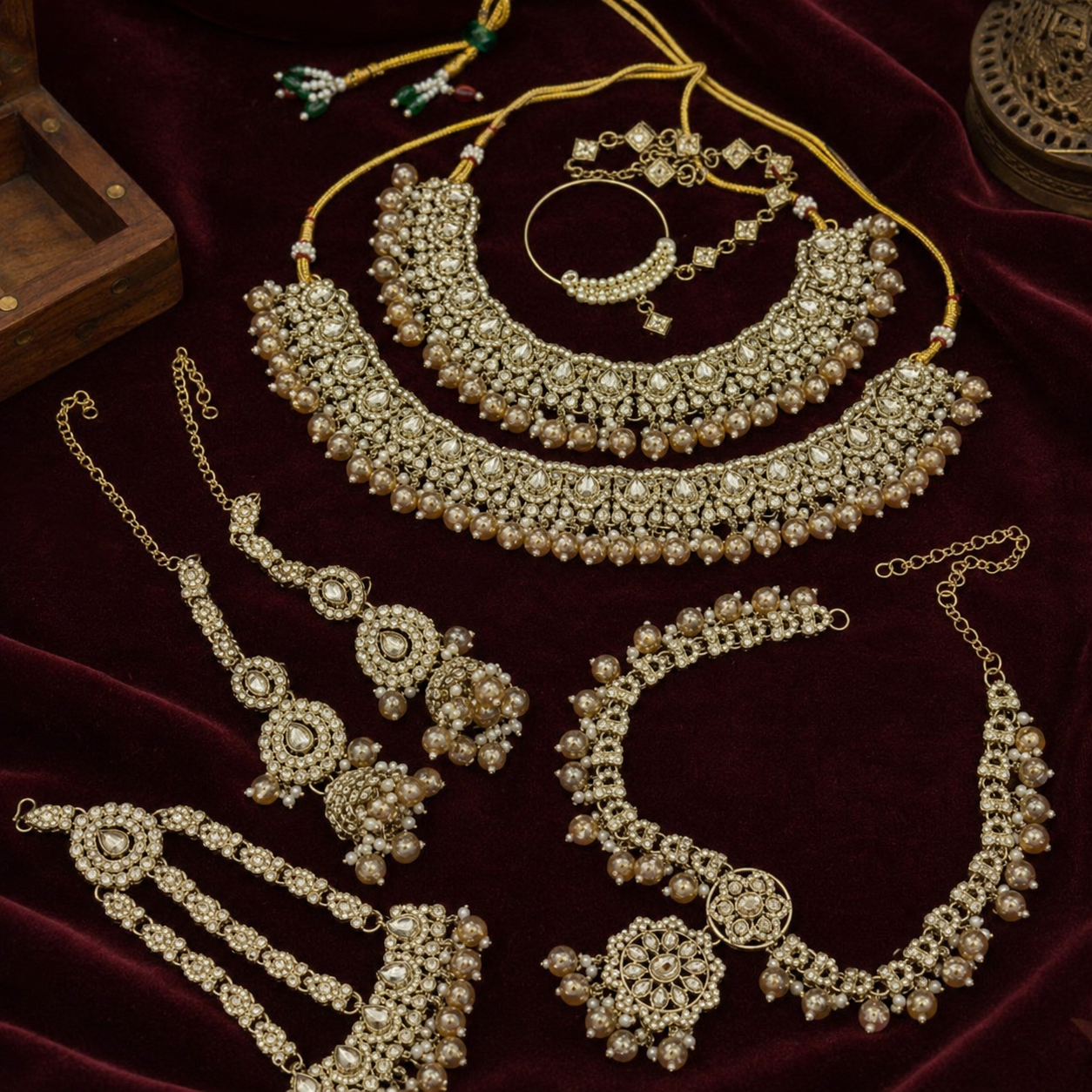 Jovera Joyce Celestial Grandeur Gold-Plated Radiant-Cut Zircon Jewellery Collection Jovera Joyce