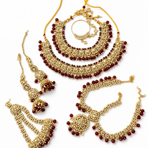 Jovera Joyce Bordeaux Éclat Gold-Plated Radiant-Cut Zircon Bridal Collection Jovera Joyce