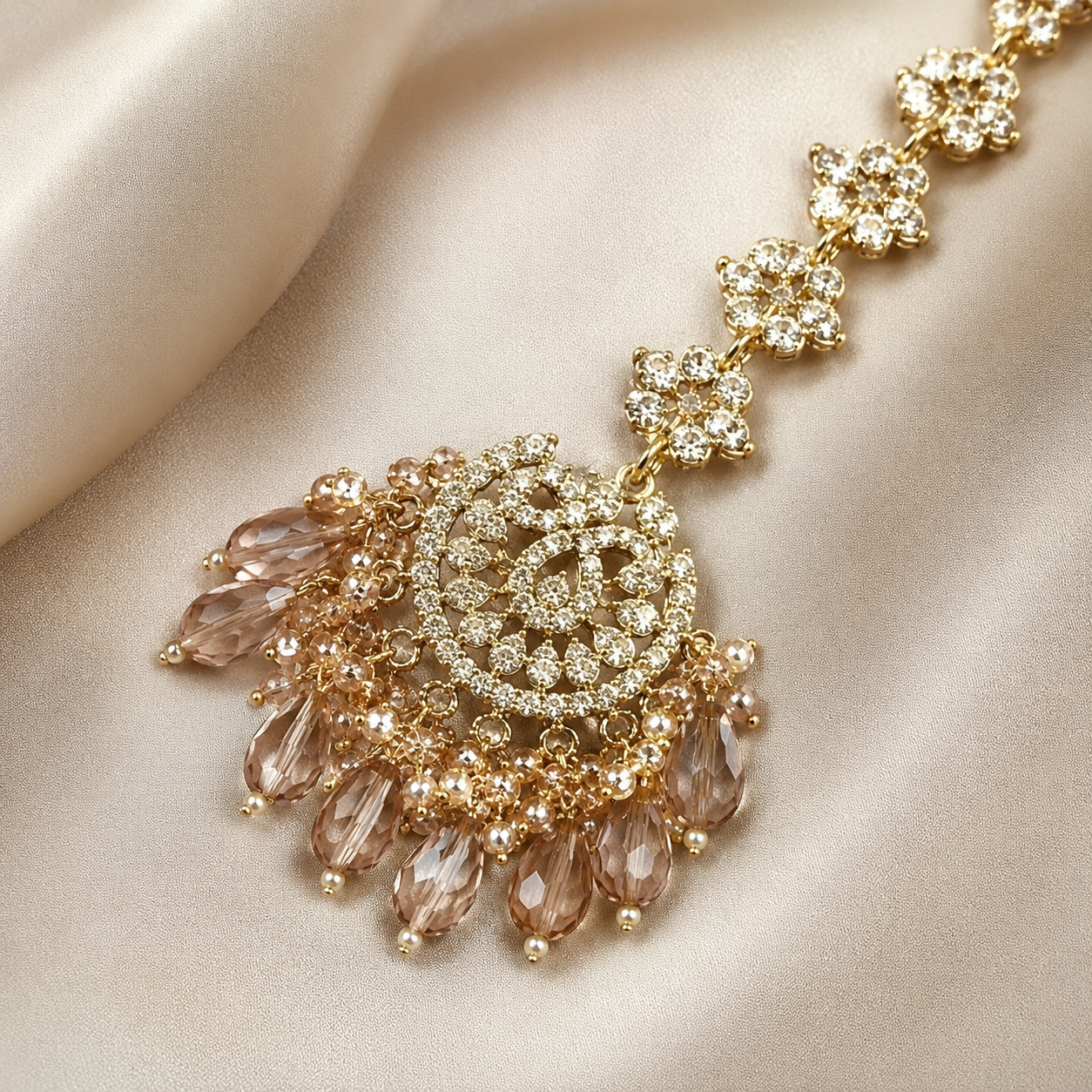 Jovera Joyce Blush Aurora Gold-Plated Radiant-Cut Zircon Collection Jovera Joyce