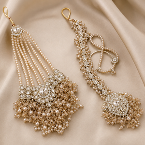 Ivory Majesté Gold-Plated Radiant-Cut Zircon Bridal Collection Jovera Joyce