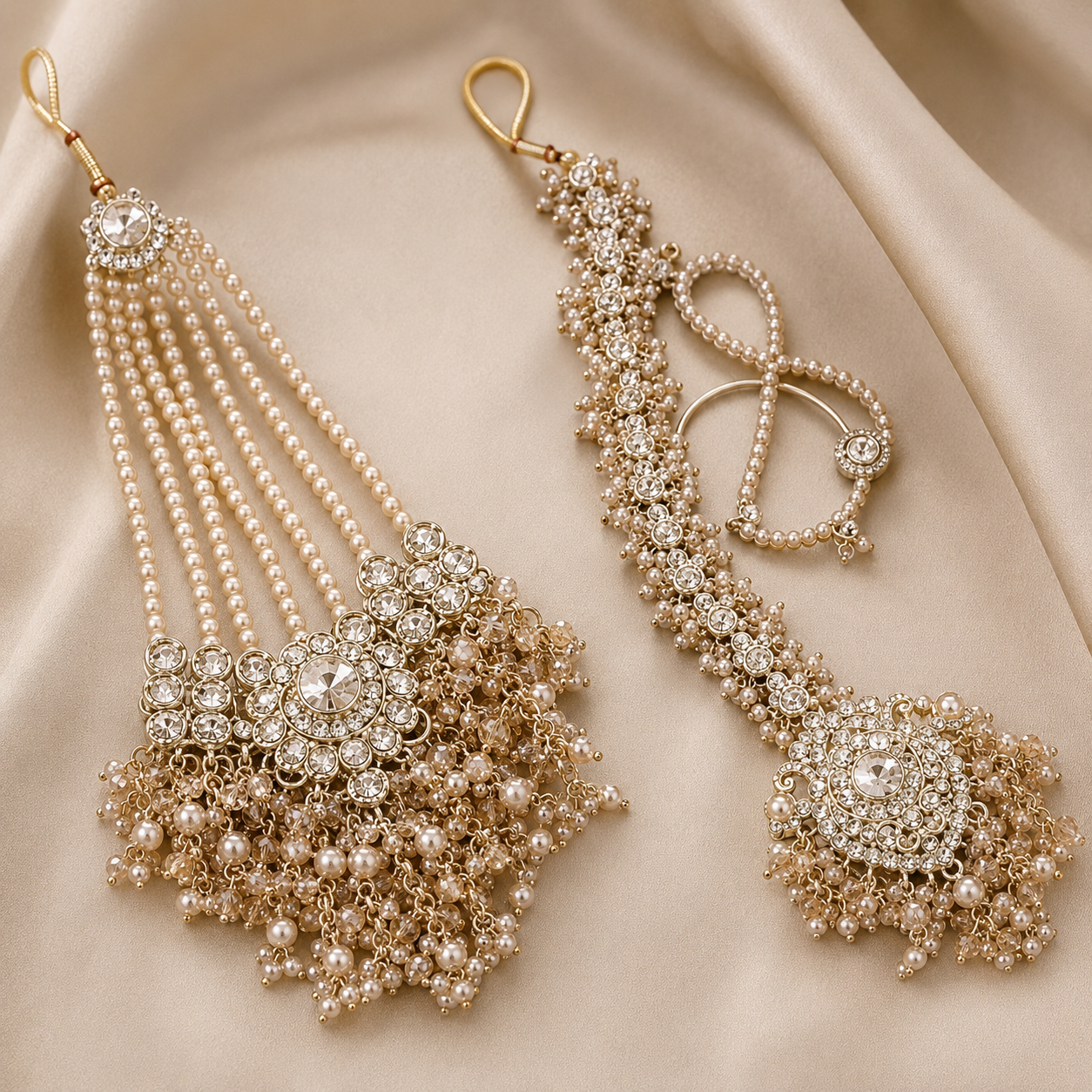 Ivory Majesté Gold-Plated Radiant-Cut Zircon Bridal Collection Jovera Joyce
