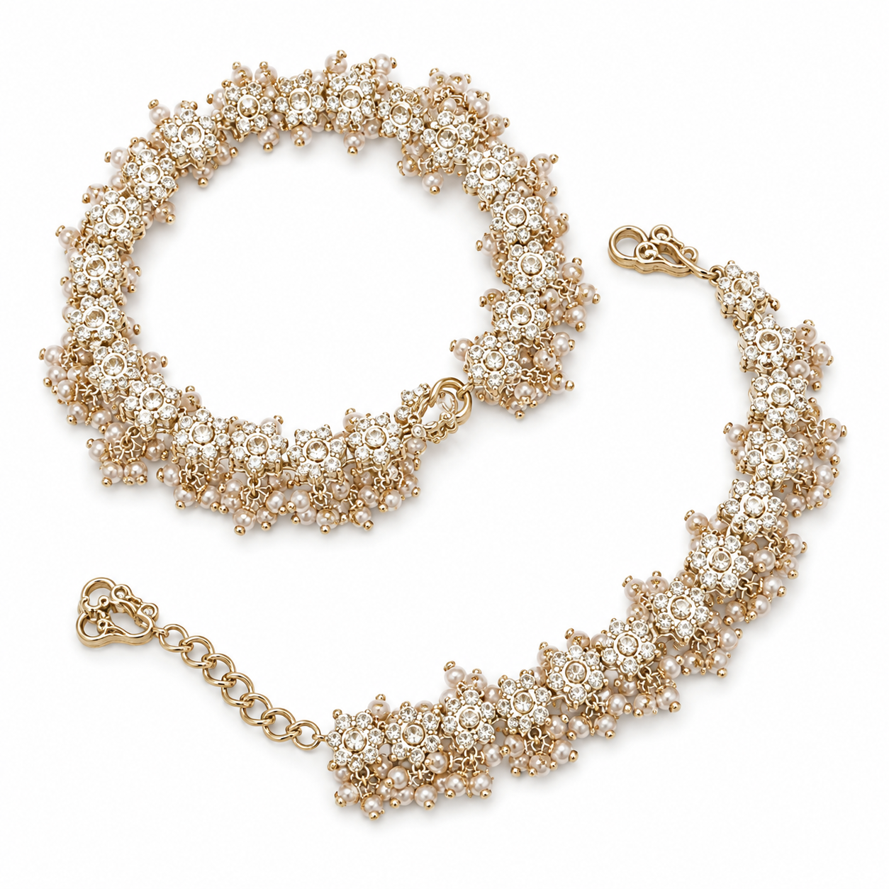 Ivory Majesté Gold-Plated Radiant-Cut Zircon Bridal Collection Jovera Joyce