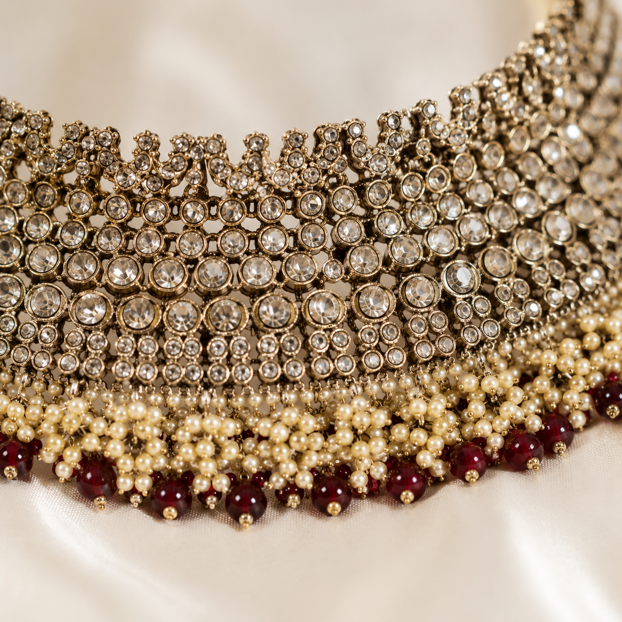 The Éverelle Gold-Plated Pearl Bridal Parure Jovera Joyce