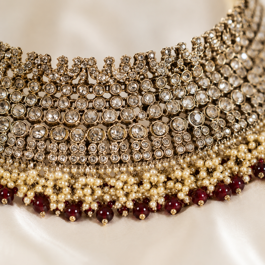 The Éverelle Gold-Plated Pearl Bridal Parure Jovera Joyce