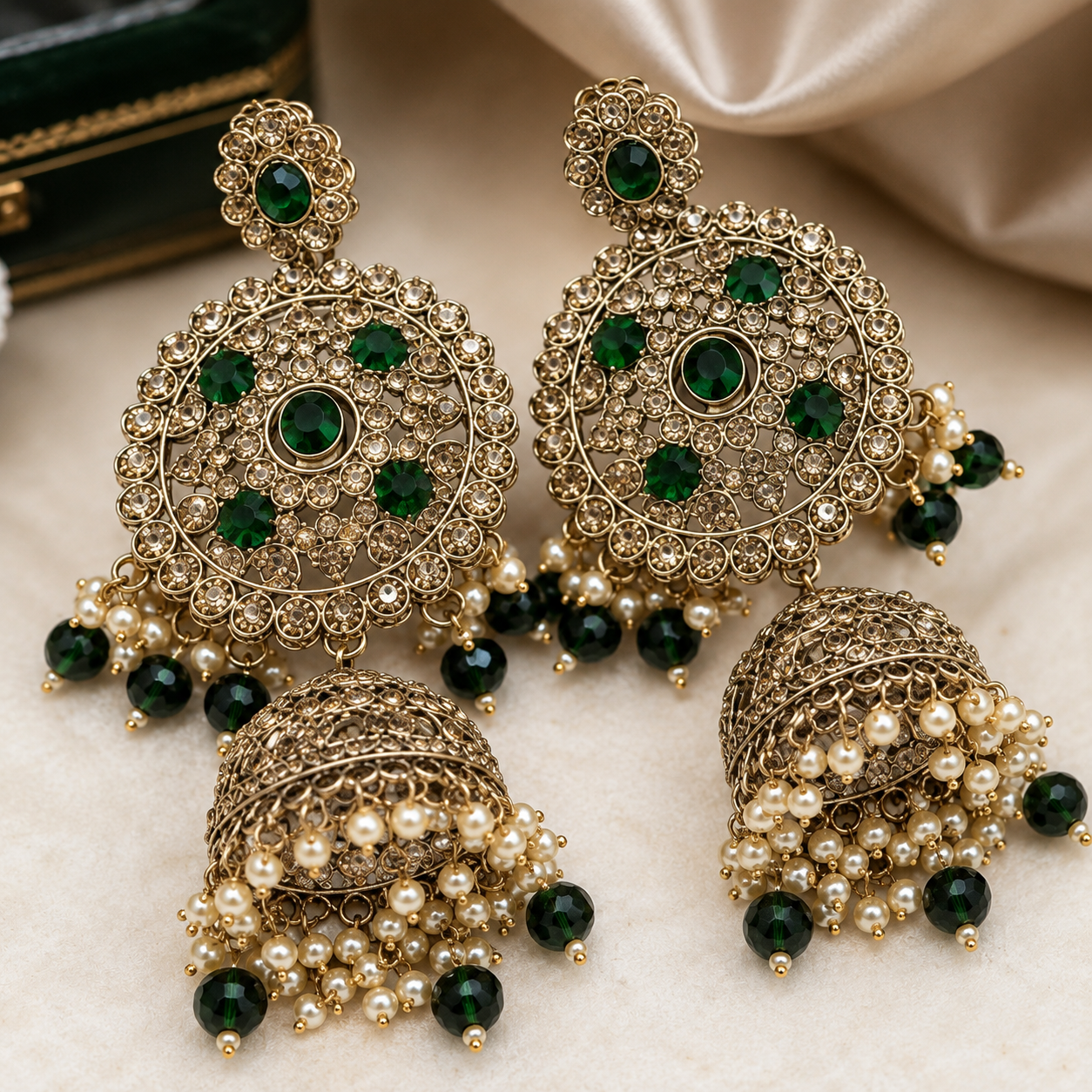 The Zémira Gold-Plated Zircon Bridal Parure Jovera Joyce
