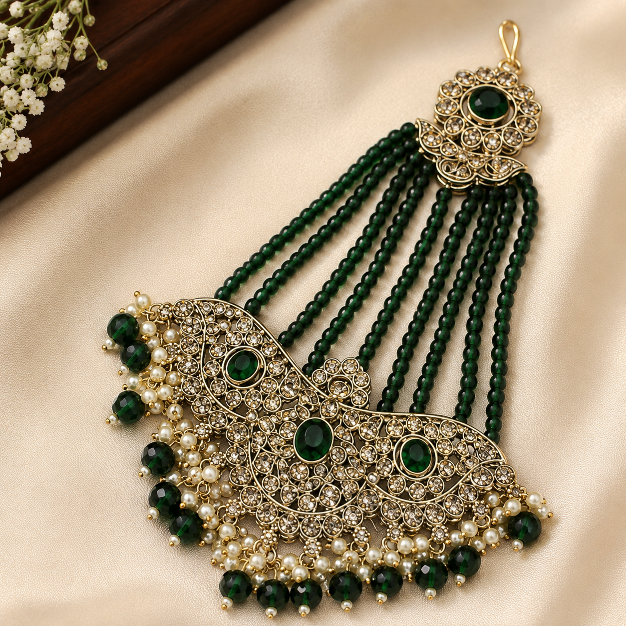 The Zémira Gold-Plated Zircon Bridal Parure Jovera Joyce