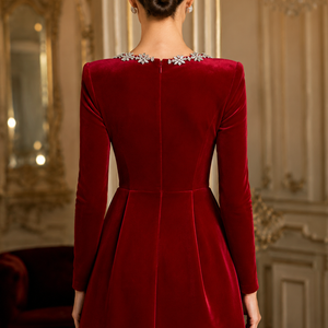 Noir Royale Mini Dress Jovera Joyce