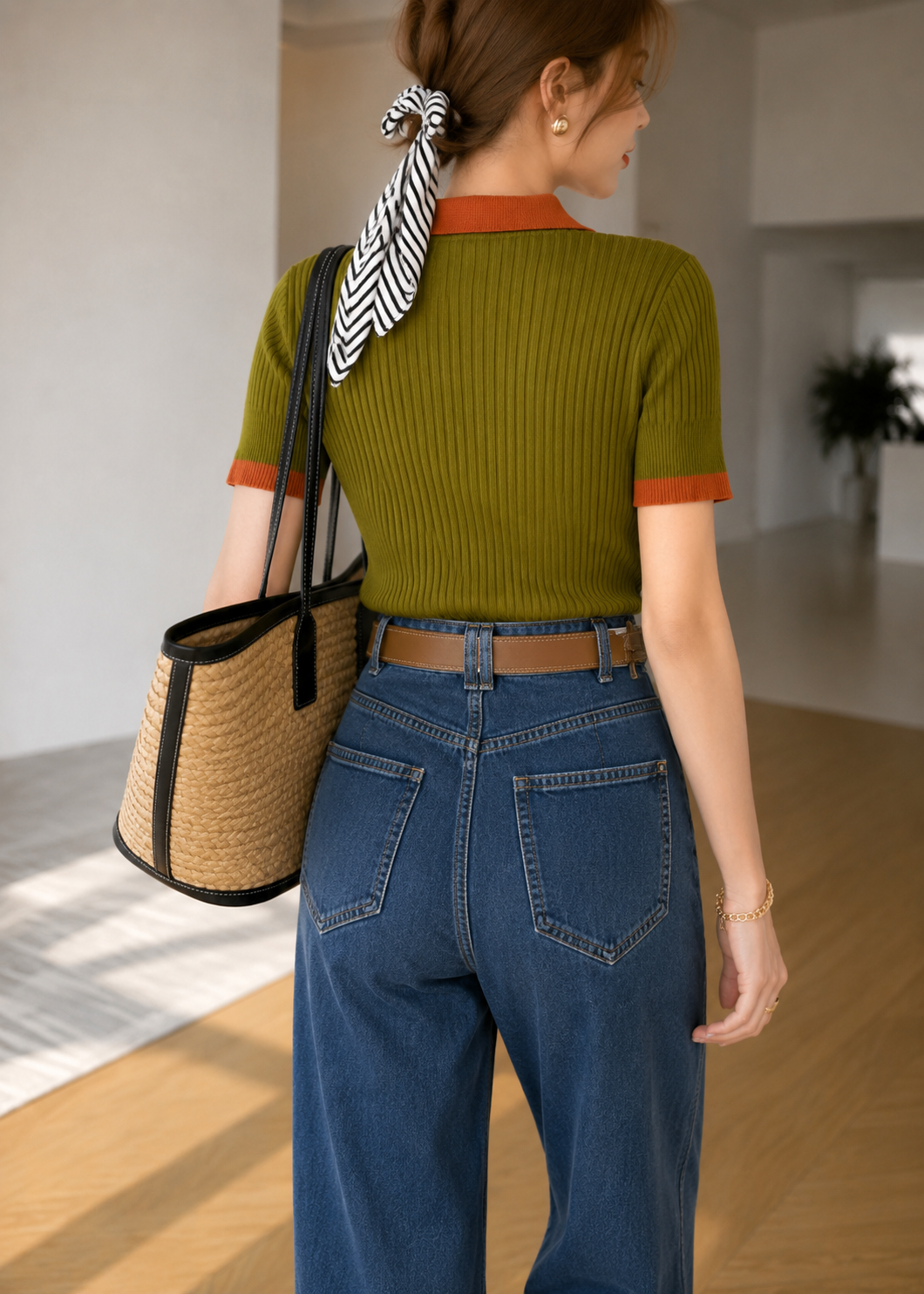 Élise Riviera Knit Polo Jovera Joyce