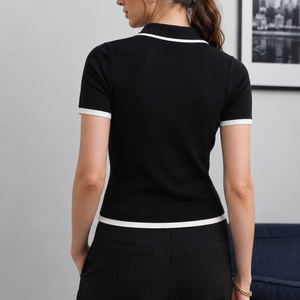 The Windsor Knit Polo Jovera Joyce
